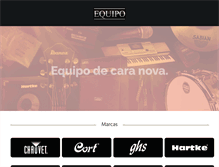 Tablet Screenshot of equipo.com.br