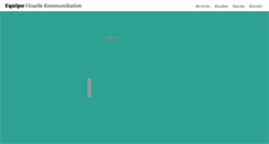 Desktop Screenshot of equipo.ch
